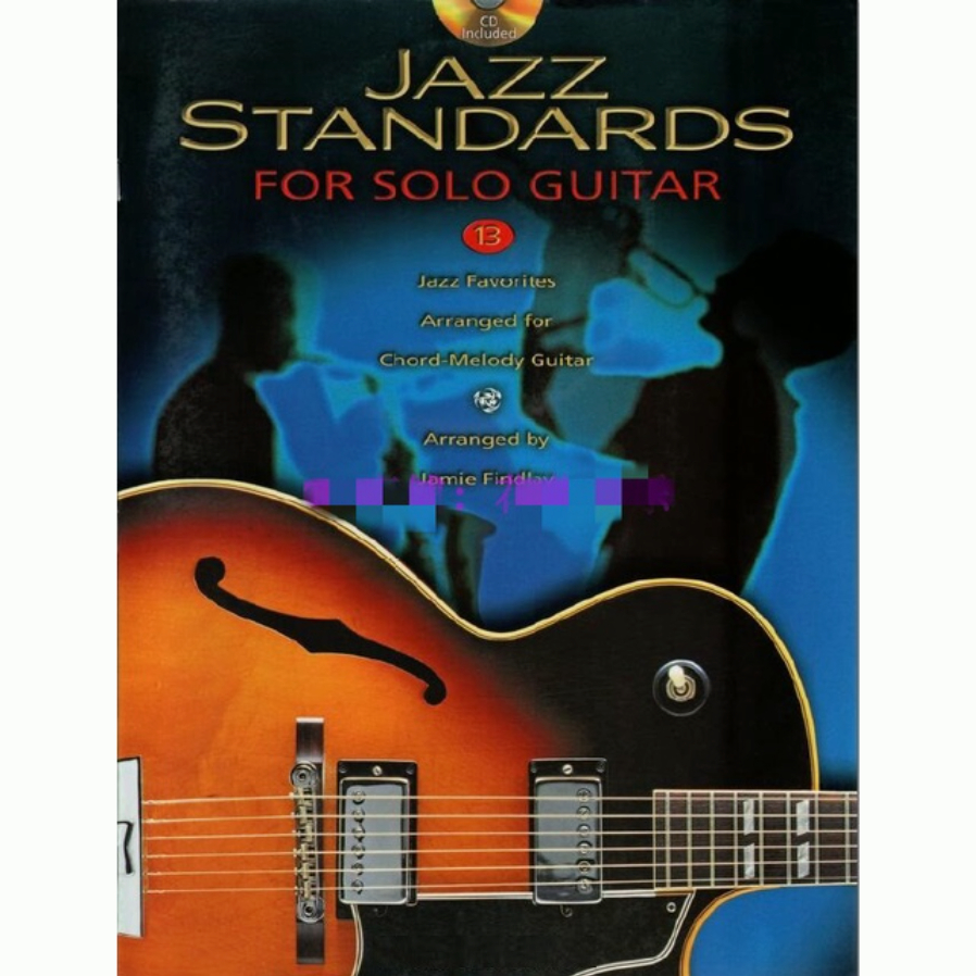 電子版譜Jazz Standards For Solo Guitar經典著名爵士標準曲吉他獨奏譜音