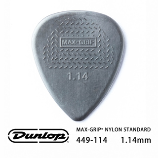Jim Dunlop Max-Grip Nylon 449R 1.14mm Pick (三片、十片組)【敦煌樂器】
