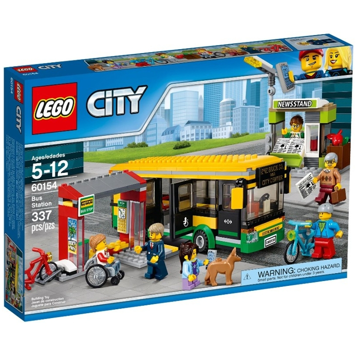 Lego 60154 樂高全新未拆 CITY 巴士城市公車站