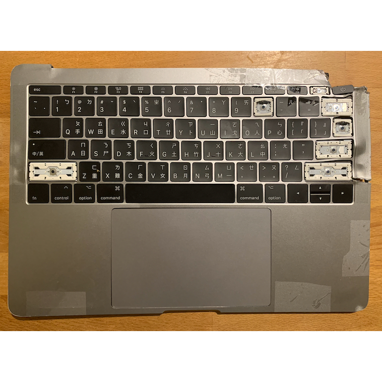 零件 未測 原廠 只當零件 蘋果 Apple MacBook Pro A1708 觸控板 鍵盤 只要 299 元