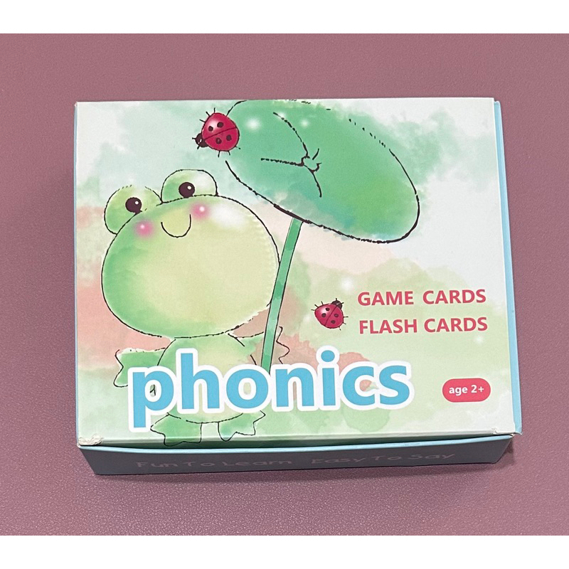 Kidsread phonics game cards 自然發音遊戲卡 點讀