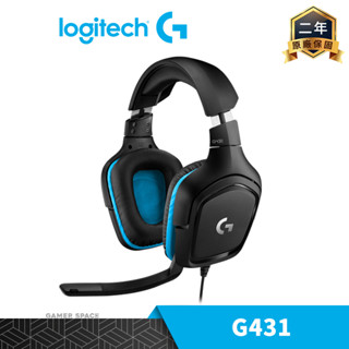 Logitech 羅技 G431 7.1聲道 有線 電競耳機 麥克風 Gamer Space 玩家空間