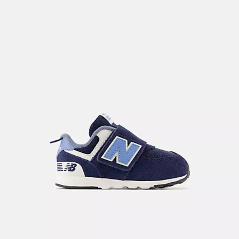 NEW BALANCE 574 童鞋 魔鬼氈 藍 運動鞋 NW574ND1【KAORACER】