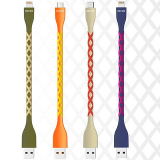 808 Audio 超短傳輸充電線 USB-A to Lightning/Type C/Micro-USB 福利品廉售