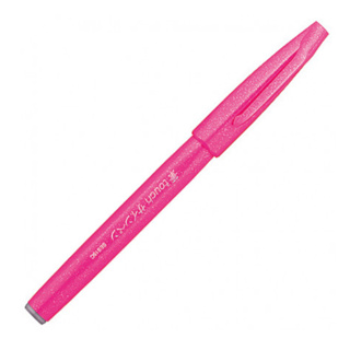 Pentel SES15C touch柔繪筆-粉紅 墊腳石購物網