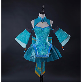 【二手L碼】美萌工坊 言和 眼花繚亂 cosplay cos vocaloid 旗袍
