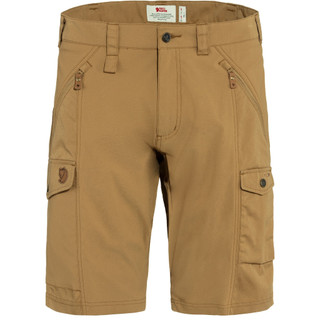 Fjallraven Abisko Shorts 彈性短褲/休閒工作褲/登山短褲 男 F82833-232 蕎麥棕