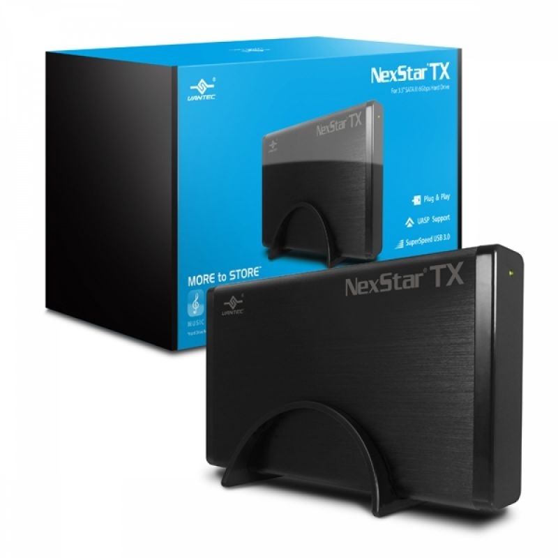 NexStar TX USB 3.0 SATAⅢ 3.5吋硬碟外接盒(NST-328S3-BK)
