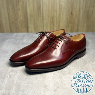 Folklore Classic 固特異手工真皮二接頭雕花牛津鞋 雕花皮鞋 Oxford Brogues 可客製