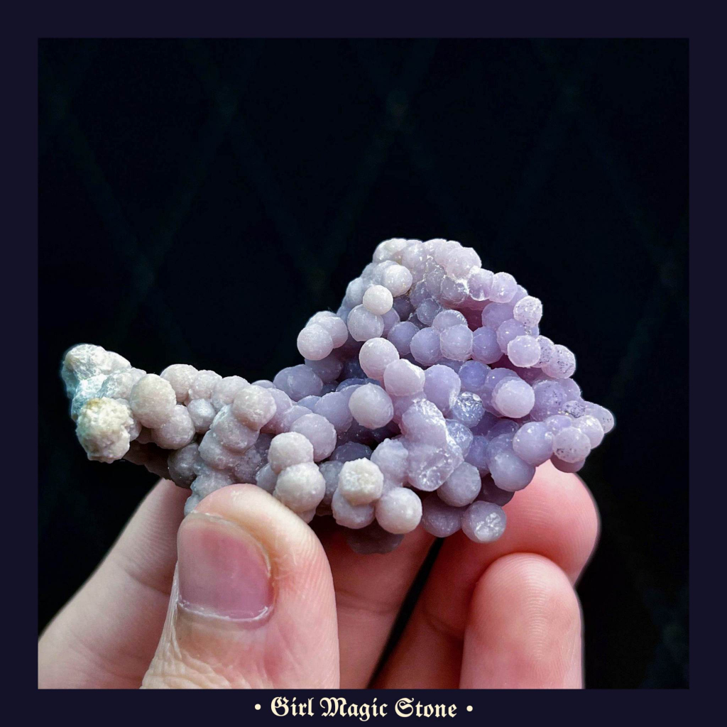 邪惡小葡萄😈 印尼葡萄瑪瑙 葡萄狀紫水晶 葡萄玉隨 紫水晶 葡萄球球 葡萄珠珠 葡萄水晶 XY90