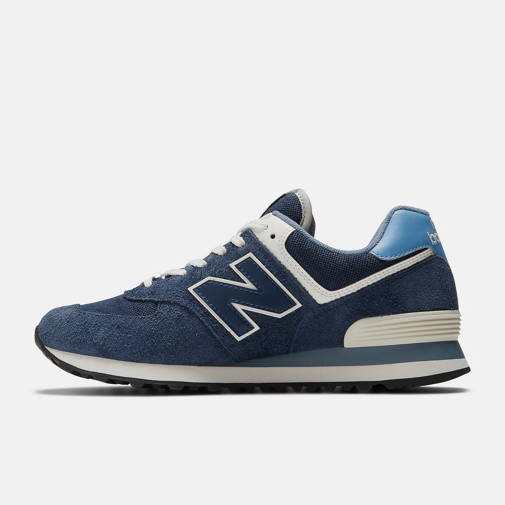 NEW BALANCE  NB 574 復古運動鞋 休閒鞋  男鞋 女鞋  麂皮 基本款 好看   藍色 U574EZ2