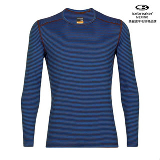 icebreaker 男上衣 Oasis 羊毛圓領長袖 BF200 中厚款 羊毛長袖 底層衣 104365 優惠價