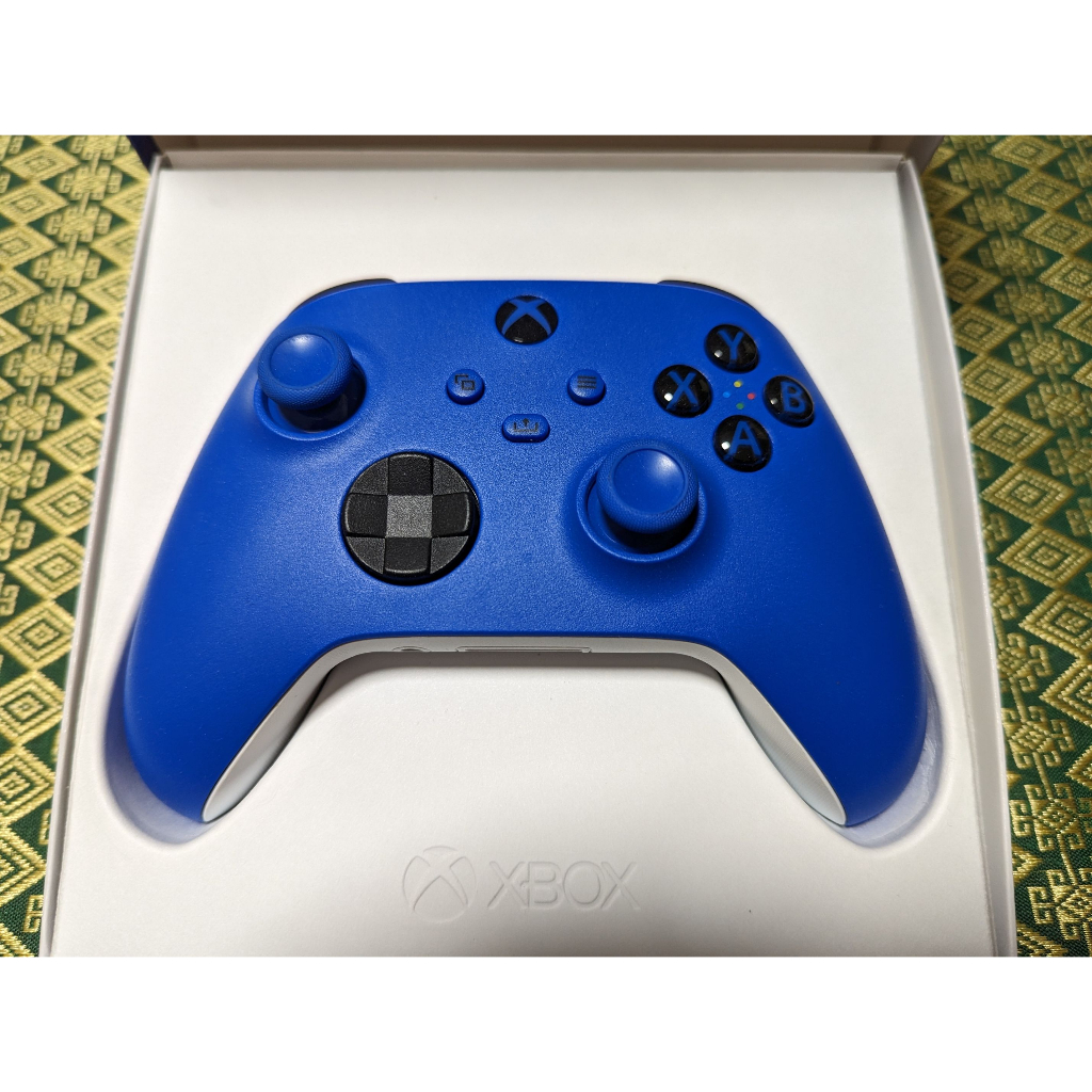 二手 XBOX 無線控制器 衝擊藍 遊戲手把 (相容Xbox Series X|S、Windows 10/11)