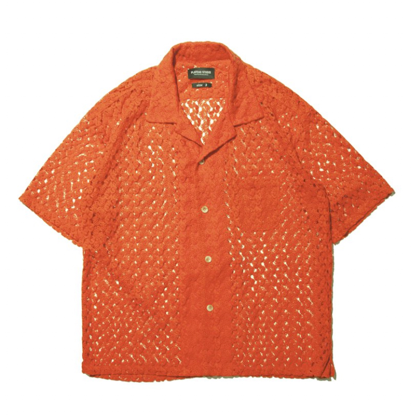 [INNOCENTHOOD] PLATEAU STUDIO napkin lace shirt