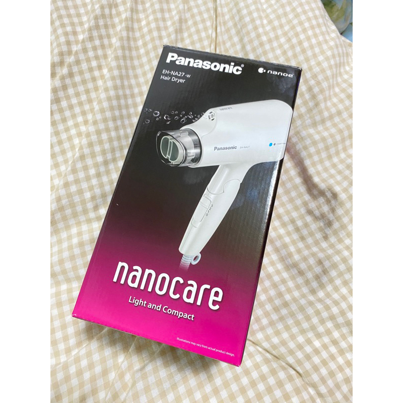 Panasonic國際牌吹風機EH-NA27-W 白色 na27