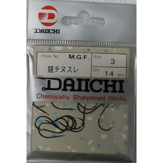 【庫存出清】日本魚鉤 DAIICHI 1號3號3.5號4號5號7號8號9號 無倒刺 有倒刺