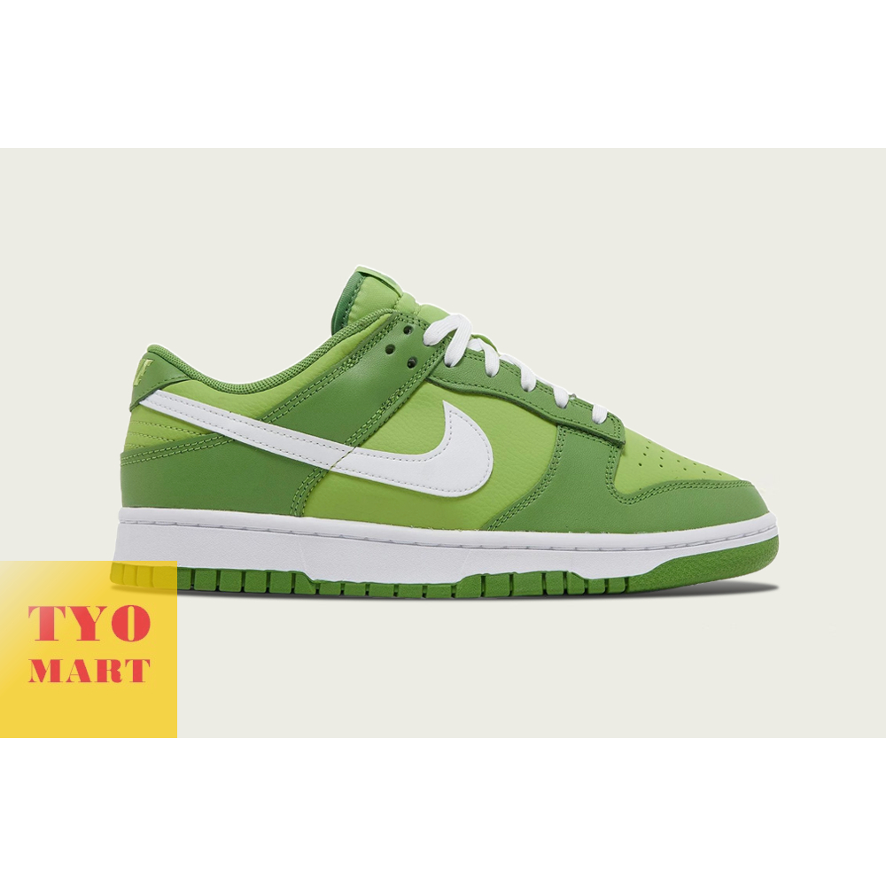 ＜TYO代購＞免運費 NIKE DUNK LOW 白綠 蘋果綠 低筒 男女 百搭 情侶 板鞋 白勾 DJ6188-300