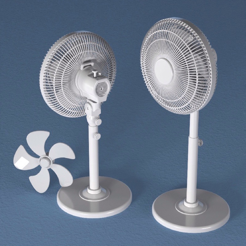 [ HankTown ] 1/12電風扇 (2入)電扇 風扇｜WEIRDO 12001 微縮 場景模型