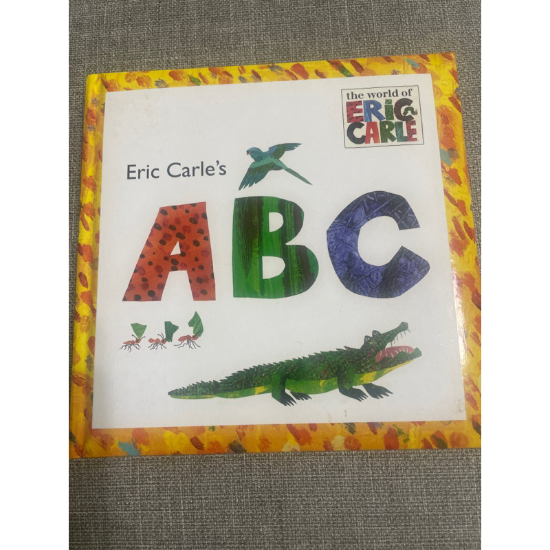 Eric Carle’s ABC幼兒英文單字繪本-二手