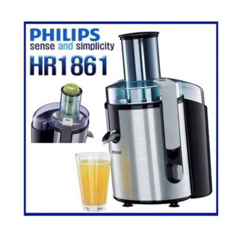 飛利浦 philips HR1861 超活氧 蔬果調理機 榨汁機 果汁機 鋁合金