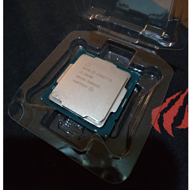 Intel i3-10100 有保固 有內顯 附散熱器 散熱膏