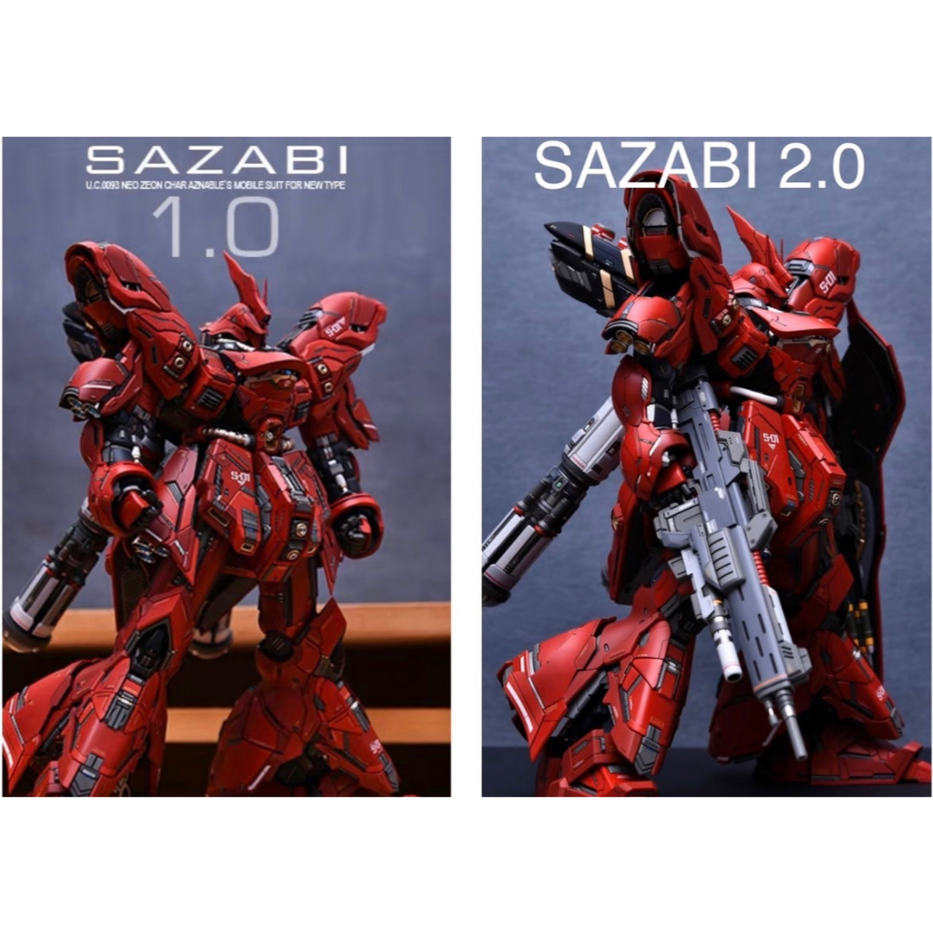 【工匠模型】ANCHORET MG SAZABI 1.0 GK 改套 沙扎比 沙薩比 ka版 樹脂模型改件