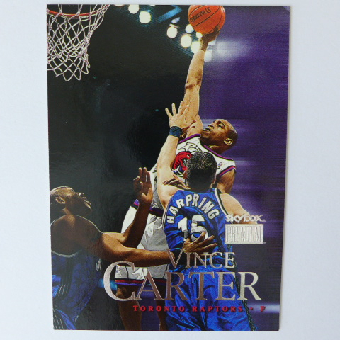 ~ Vince Carter ~名人堂/半人半神/加拿大飛人/文斯·卡特 1999年SkyBox.NBA籃球卡