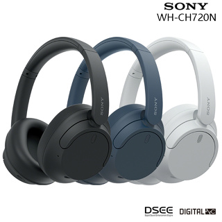 [羽毛耳機館] Sony WH-CH720N 藍牙主動降噪耳罩式耳機 公司貨一年保固
