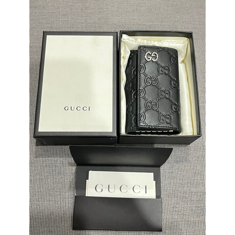 Gucci 古馳 經典款全新鑰匙包 (台灣專櫃購入)