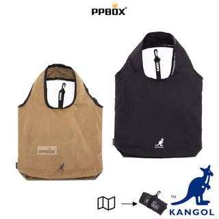 KANGOL 袋鼠 卷軸式折疊 購物袋 63258782 環保袋 包包 可收納 日韓穿搭