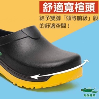 【母子鱷魚】男款-雙密度多功能輕便鞋 廚師鞋(BQ5579)
