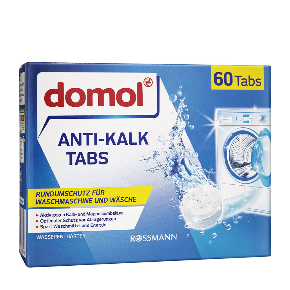 德國 Domol 洗衣機清潔錠 60st / Rossmann (RO054)