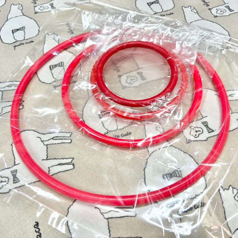 紅色塑膠圈 8cm 10cm 14cm 21cm 捕夢網手工藝品材料