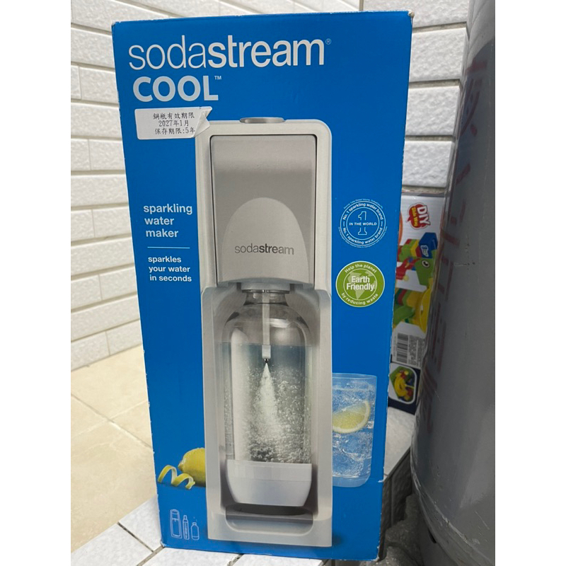 ｜全新 ｜SodaStream JET氣泡水機(白)