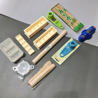 桿麵棍/包水餃器/水餃棒/水餃三件套/包水餃磨器/磨蒜器/壽司器/壽司捲模型/壽司卷/飯糰模型/磨刀器