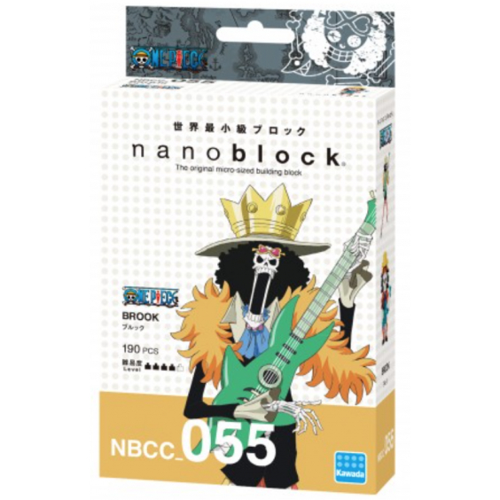 ●雅比玩具● nanoblock 河田積木 布魯克 NBCC-055 航海王 海賊王 One Piece 禮物 積木