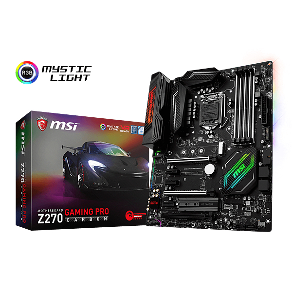 二手良品  微星 MSI Z270 Gaming Pro Carbon 1151pin 超高階主機板 外觀良好 便宜賣