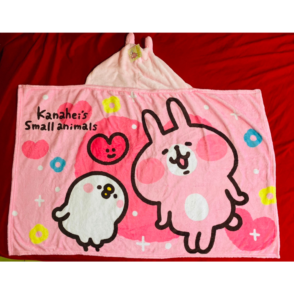 卡娜赫拉 P助  披肩毯  薄毯 法蘭絨毯 空調毯 粉紅兔兔 小雞 交換 情人節 聖誕節 生日 禮物 8杯 二層 衣櫃