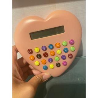 ［二手商品］巧克力/愛心 計算機（僅剩觀賞功能）