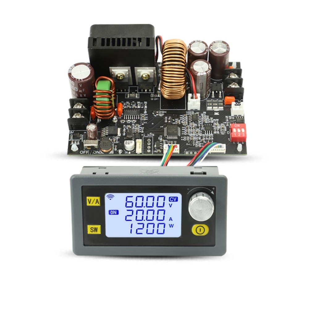 ◀電世界▶ XY6020L 數控可調直流穩壓電源 恆壓恆流 20A/1200W 降壓模塊 [54-41]