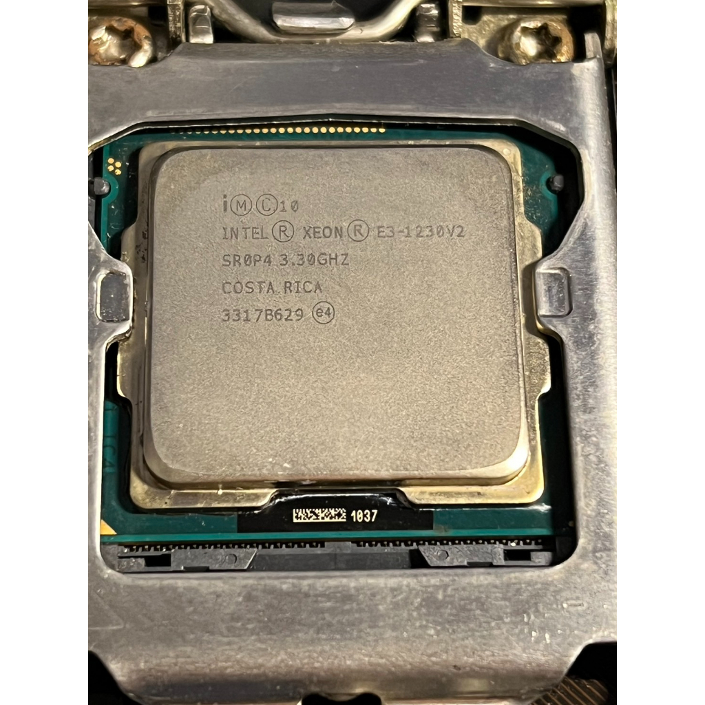 Intel E3 1230 V2 + H61M-D套組