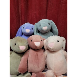 現貨全新袋裝不用等/bunny邦尼兔 安撫玩偶 短毛可愛長耳垂耳兔子寶寶12吋35公分絨毛娃娃玩偶 兔年公仔吊飾嬰兒禮物