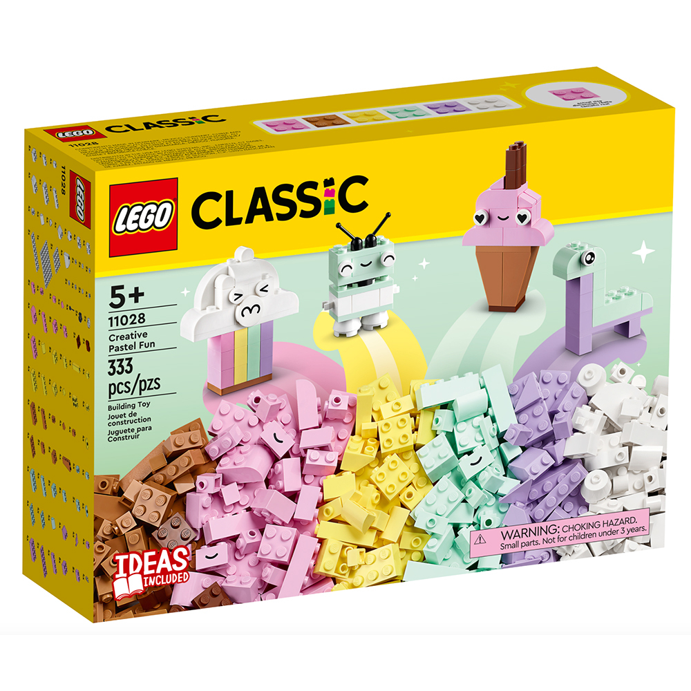LEGO樂高 Classic系列 創意粉彩趣味套裝 LG11028