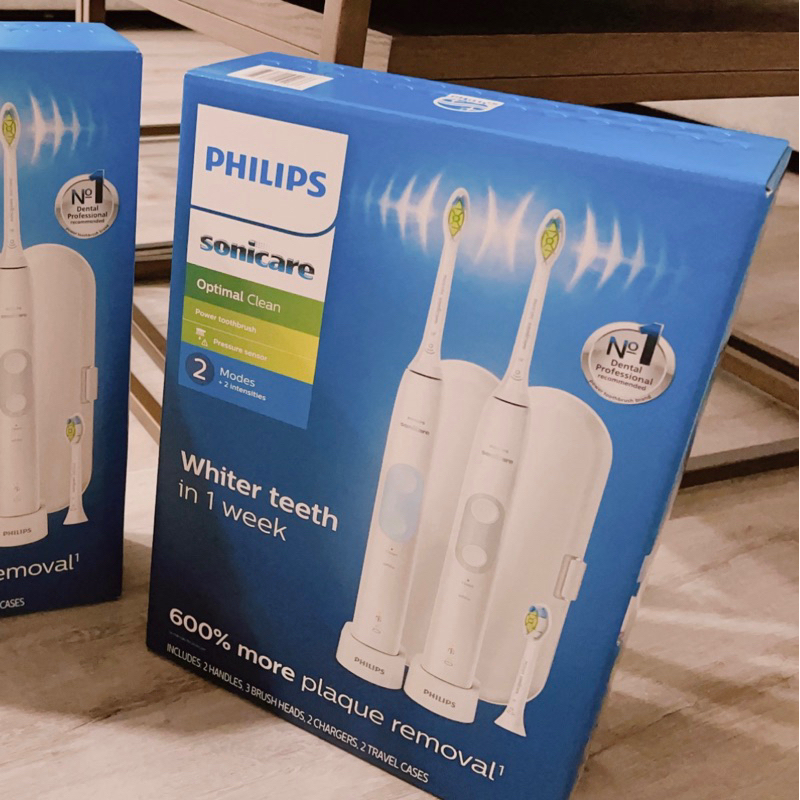 [全新可面交] Philips Sonicare HX6829 美國好市多飛利浦電動牙刷(兩入/盒)
