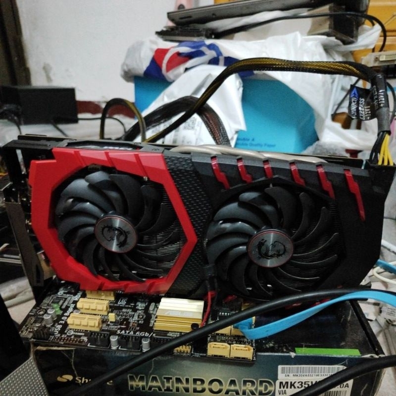 顯示卡MSI 微星 GeForce GTX 1060 GAMING VR X 6G / MS-V328 PCI-E
