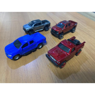 無盒 附膠盒 1/64 模型車 品牌不一 貨卡 皮卡 改裝 輪框 卡車 越野車