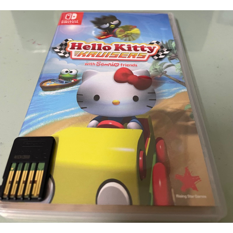 ✨雙12降售✨ switch二手遊戲片 Hello Kitty凱蒂貓愛競速賽車便宜賣