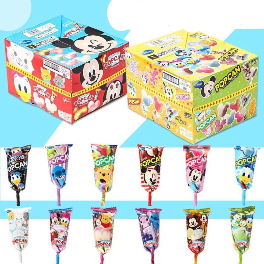 [日本 Glico 固力果 ]  迪士尼棒棒糖 米奇頭造型 經典 日本糖果 棒棒糖 米奇棒棒糖 糖果 卡通造型 婚禮小物