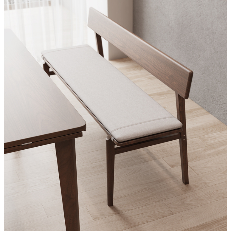 長條椅 凳子 換鞋凳  餐椅  實木長條凳  家用大人長板凳子 靠背椅 餐桌椅