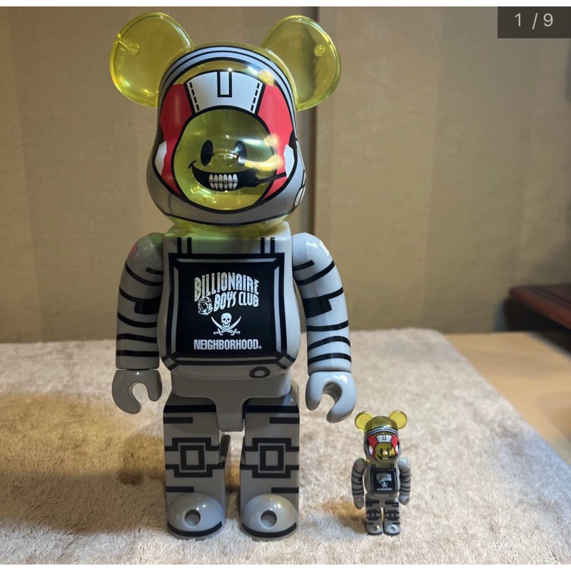 BE@RBRICK BILLIONAIRE BOYS CLUB NEIGHBORHOOD 400% 100% BBC